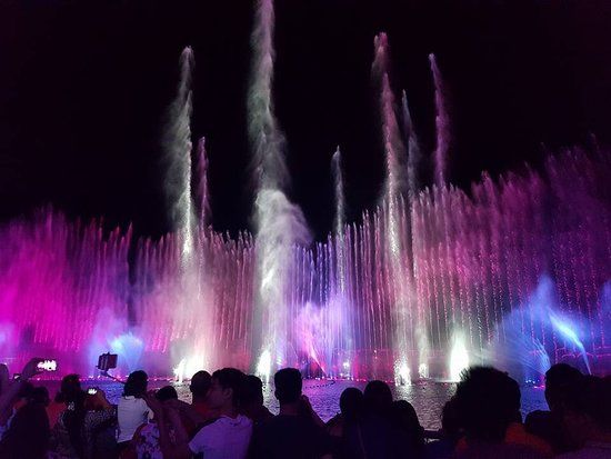 Fountain at Okada